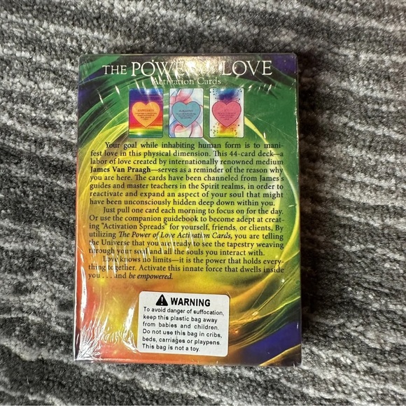 Power Of Love Card Deck A 44 Oracle Fortune Telling Game Tarot Cards Sealed New - Picture 2 of 7